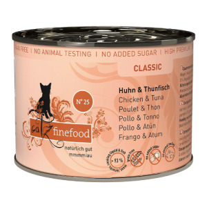 德國 凱茲 CATZ 經典美食家系列主食罐25號-雞肉鮪魚 200g