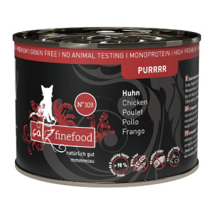 德國 凱茲 CATZ 單一純肉低敏無穀主食罐103號-雞肉 200g