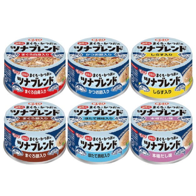 CIAO 嫩雙魚罐85g-隨機口味 24入/箱