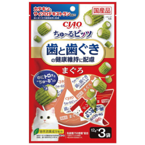 CIAO 口腔護理捲心肉泥-鮪魚 12gx3入