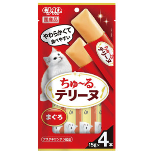 CIAO 啾嚕肉泥綿綿系列-鮪魚 15gx4入