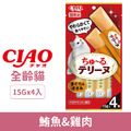 CIAO 啾嚕肉泥綿綿系列-鮪魚&雞肉 15gx4入_1