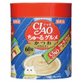 日本製 CIAO 啾嚕肉泥-鰹魚+海鮮綜合三拼 14gx60入