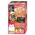 CIAO 鰹魚燒餐包6入組-鰹魚+柴魚片+干貝、鰹魚+鮭魚+干貝 50gx6袋
