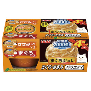 CIAO INABA 乳酸菌果凍杯-鮪魚+雞肉 65gx4入