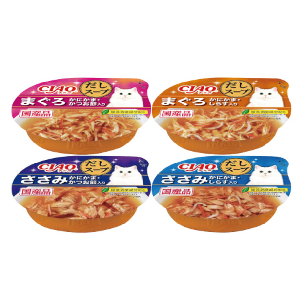 CIAO 原湯杯濃湯60g-隨機口味 6入/盒