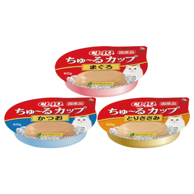 CIAO 海鮮幕斯啾嚕果凍杯60g-隨機口味 6入/盒