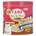 日本製 CIAO 啾嚕肉泥-綜合營養食鮪魚+海鮮系列 14gx120入