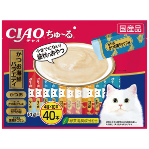 CIAO 啾嚕肉泥（鰹魚海鮮）14gx40條