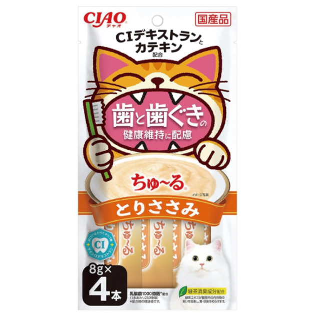 CIAO 啾嚕肉泥好牙系列-雞肉 8gx4入