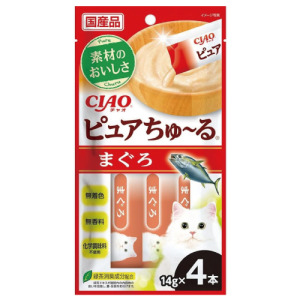 CIAO 啾嚕肉泥PURE系列-鮪魚 14gx4入