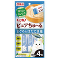 CIAO 啾嚕肉泥PURE系列-鮪魚+干貝 14gx4入