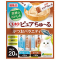 CIAO 無香料色素肉泥-柴魚片+鰹魚 14gx20入