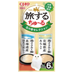 CIAO 旅日吧!系列-北國風味精選(雞肉+鮪魚) 6gx6入