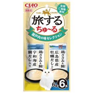 CIAO 旅日吧系列肉泥-瀨戶內精選 6gx6入