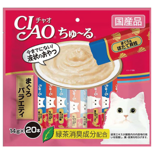 CIAO 啾嚕肉泥（鮪魚總匯）14g*20條