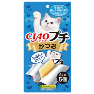 CIAO 片狀肉泥-鰹魚 8gx5入(單包）
