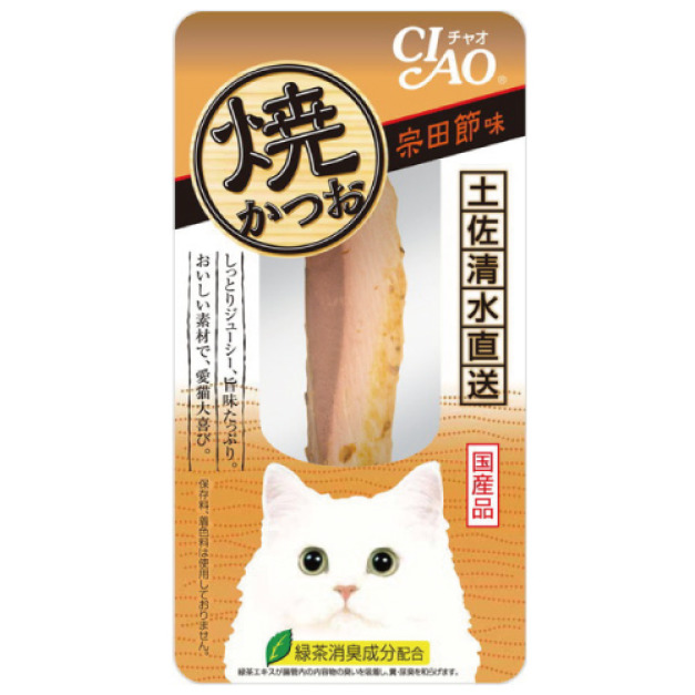 CIAO 燒烤鰹魚條（宗田鰹味）1入