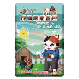 Cat Glory 驕傲貓 成貓機能餐包-雞肉+鰹魚 60g