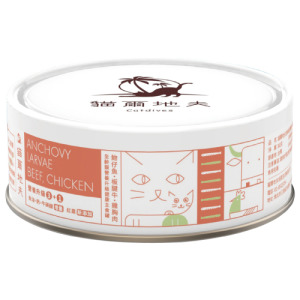 Catdives 貓爾地夫 全齡貓營養升級系列-魩仔魚‧板腱牛‧雞胸肉 80g