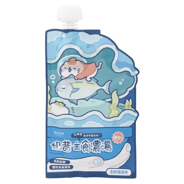 Catssay 貓有話說 山海守護系列 奶昔主食濃湯-紅魽+冰晶番茄 120g