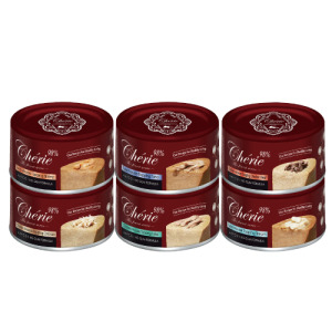 Cherie 法麗 全方位無膠主食罐系列80g-隨機口味 24罐/箱