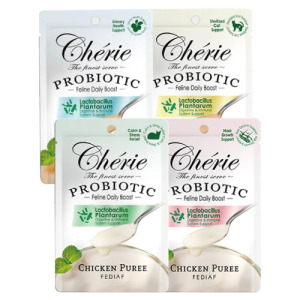 Cherie 法麗 乳酸菌主食貓餐包系列 40g-隨機口味12入/盒