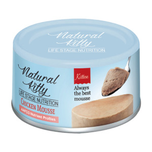 Cherie 法麗 成長系列主食罐-幼貓雞肉慕斯 80g