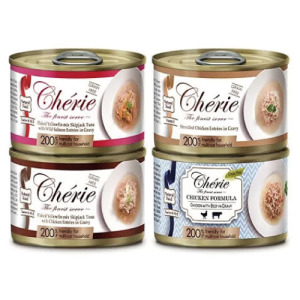 Cherie 法麗 招牌微湯汁系列165g-隨機口味24罐/箱