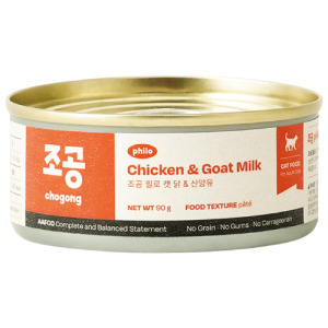 Chogong 朝貢 philo貓用主食罐-山羊奶雞 90g