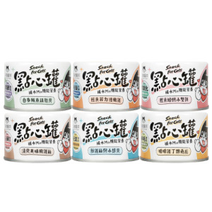 汪喵星球 無膠點心罐160g-隨機24罐/箱