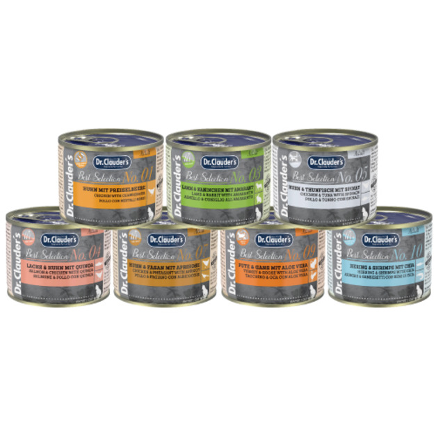 德國 Dr-clauder克勞德博士主食罐頭200g-隨機12罐/箱
