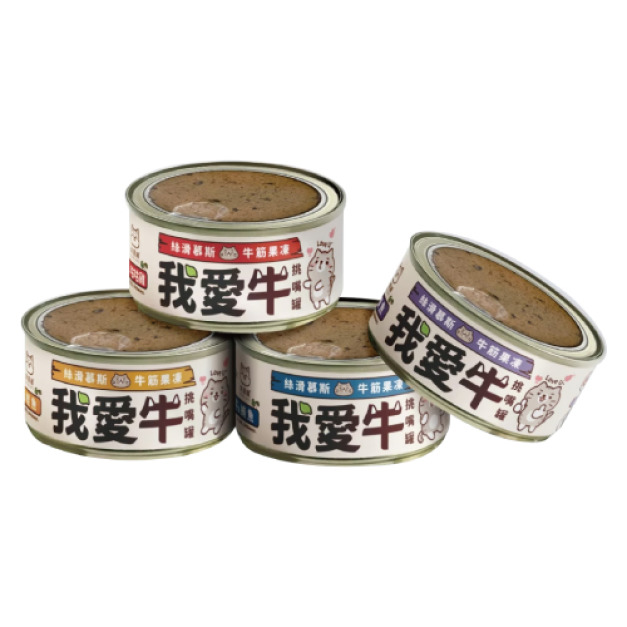 咪碼 我愛牛慕絲主食罐80g-隨機口味24罐/箱
