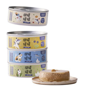 毛孩舟舟 開罐罐罐 ! 肉泥貓主食罐 80gx24罐/箱