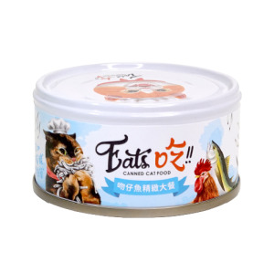 Eat's 易特廚 吻仔魚精選大餐(鮪魚+雞肉+吻仔魚) 80g