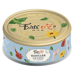 Eat's 易特廚 極品鮮肉主食罐系列-經典老饕饗宴(戰斧牛排佐嫩雞) 80g