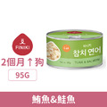 韓國 Finiki 菲尼奇 貓用爽口吃肉系列-鮪魚&鮭魚 95g_1