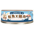 Fudotime 飼糧倉 全齡貓主食罐-鮭魚Ｘ雞肉 80g