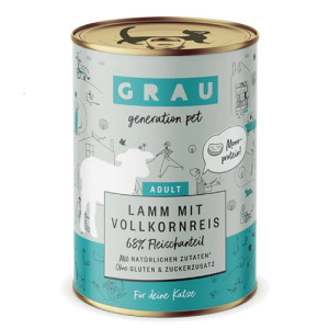 GRAU 灰樂 經典主食貓罐-8號精燉嫩羊 400g