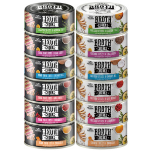 HOLISTIC 超越巔峰 貓用機能主食湯罐80g-隨機口味24罐/箱