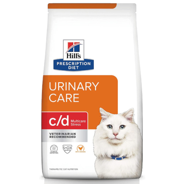 Hills 希爾思 c/d泌尿道護理舒緩緊迫貓用配方-雞肉 8.5磅