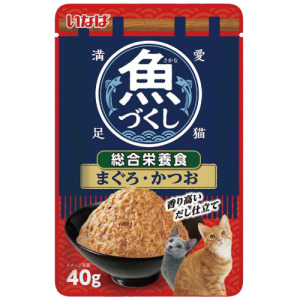 CIAO INABA 魚盛餐包-鮪魚+鰹魚 40g