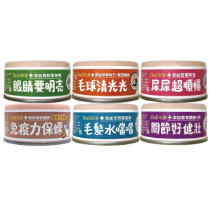 IPET 艾沛 鼎食 Deli好食慕斯貓罐系列85g-隨機口味24罐/箱