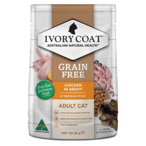 IVORY COAT 澳野 原野無穀主食成貓餐包-雞肉 85g