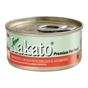 Kakato 卡格 鮮食餐食罐系列-KA711枸杞、魚肚、燉雞 70g