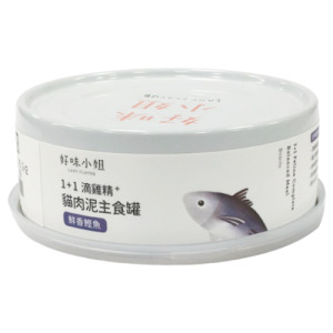 LADY FLAVOR 好味小姐 1+1滴雞精貓肉泥主食罐-鮮鄉鰹魚81g