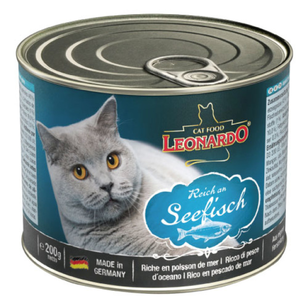 LEONARDO 里奧納多 精燉鮮肉成貓主食罐-海鮮 200g