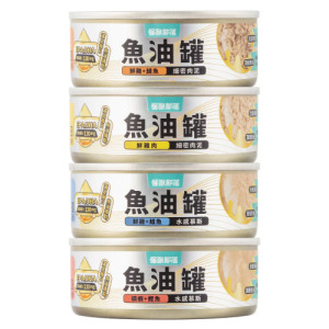 Litomon 怪獸部落 德國頂級魚油主食罐82g-隨機口味 24罐/箱