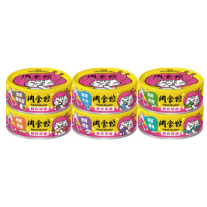 MDARYN 喵樂 肉食控鮮肉湯罐系列80g-隨機24罐/箱