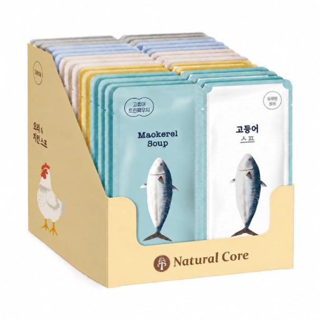 韓國 NATURAL CORE 自然核心 營養雙袋40gx2入-隨機綜合口味 14包/盒